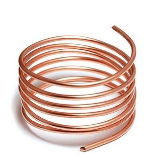 Труба медная в бухтах Halcor D 6 (EN 12735), 15 м